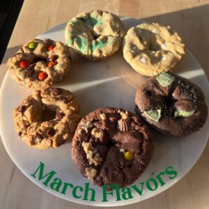 March cookie-donuts 4 pack mixed variety OCookieO ALL GLUTEN FREE, high protein & vegan options