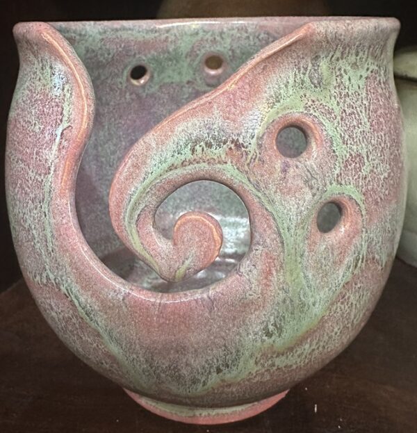 Ceramic Yarn Bowl by Emily Hiner