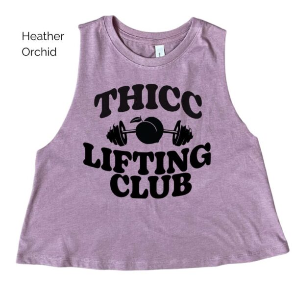 Thicc Lifting Club Crop Tank