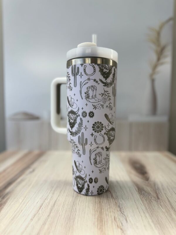 Western Theme Engraved Water Bottle | Mothers Day Gift | Teen Gift |