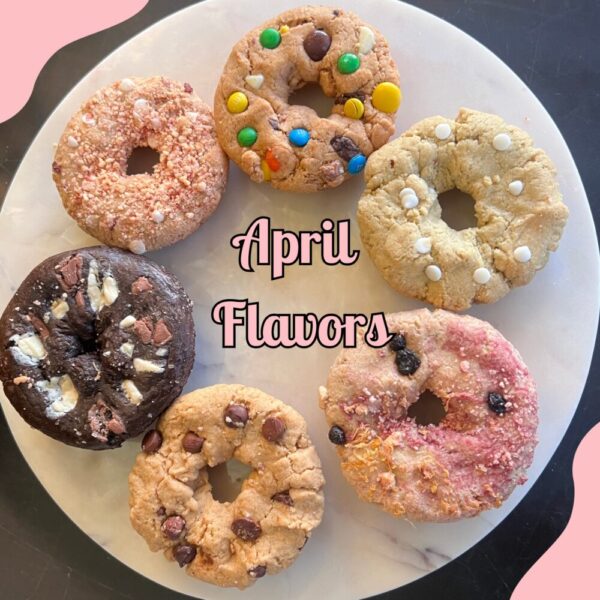April OCookieOs mixed dozen cookie-donuts gluten free