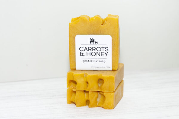 Carrots & Honey Goat Milk Soap
