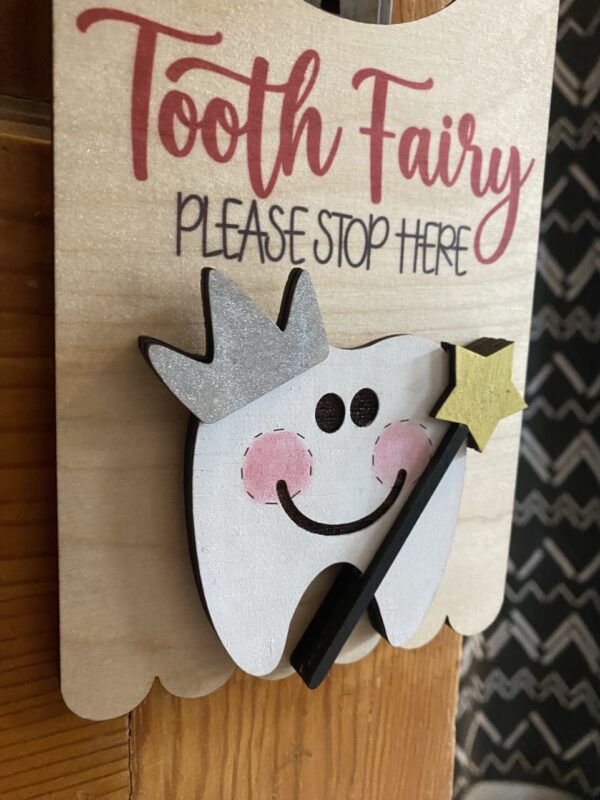 Tooth Fairy Money Door Hanger