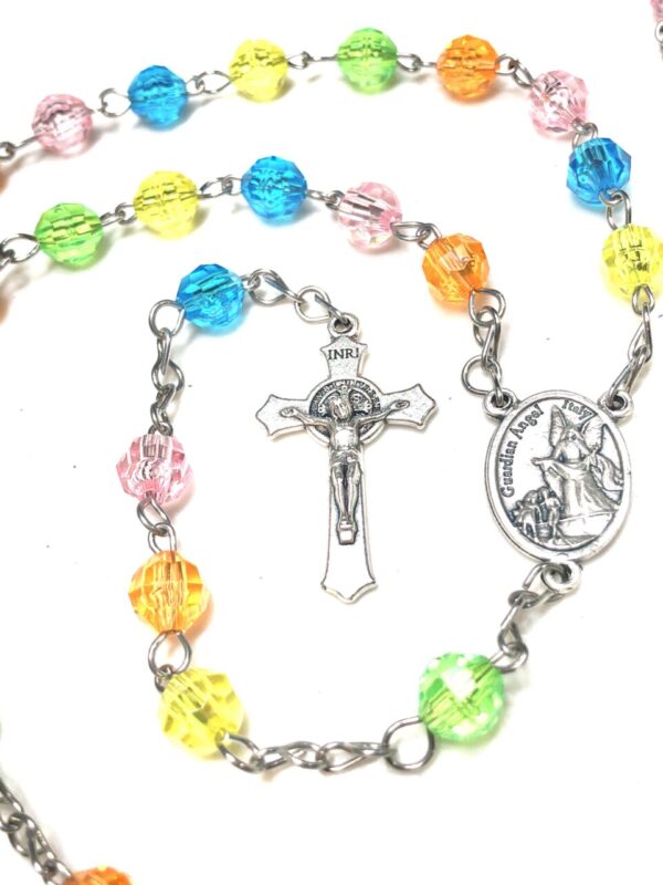 Handmade Multi Color Rosary Catholic Gift