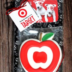 2-Piece Teacher Appreciation Cookie and Optional Target Gift Card Set