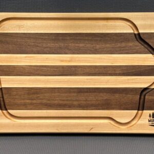 “Iowa Groove” Solid Hardwood Cutting Board