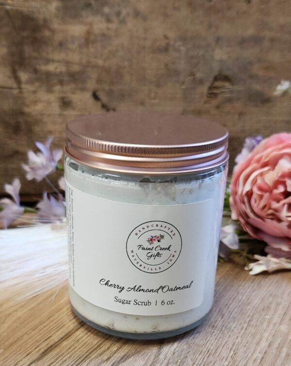 Cherry Almond Oatmeal Sugar Scrub 6 oz.