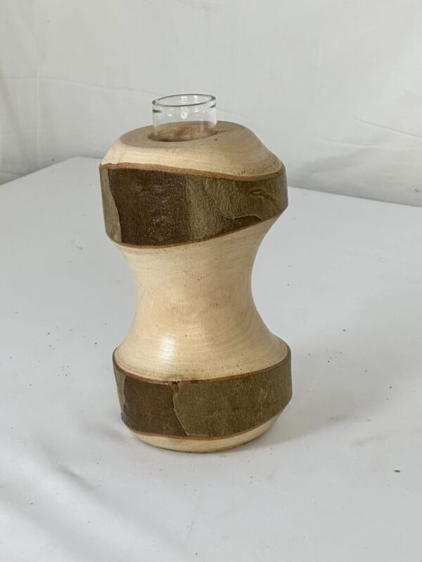 Hand Turned Sycamore Log Vase