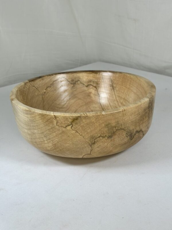 8 3/4″ Spaulted Maple Bowl