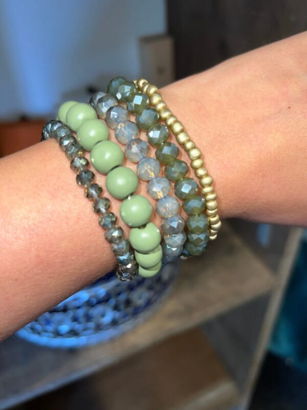 Seafoam Green Stack Bracelet