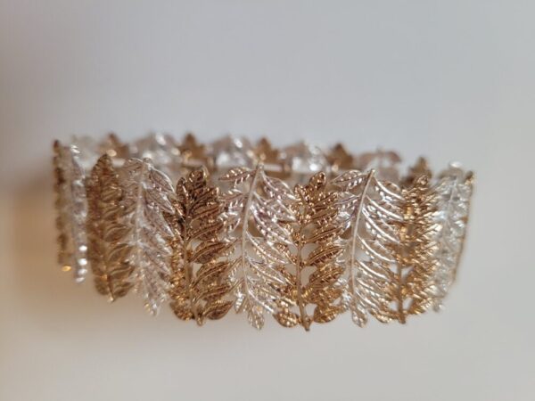 Plant Leaf Stretch Bracelet