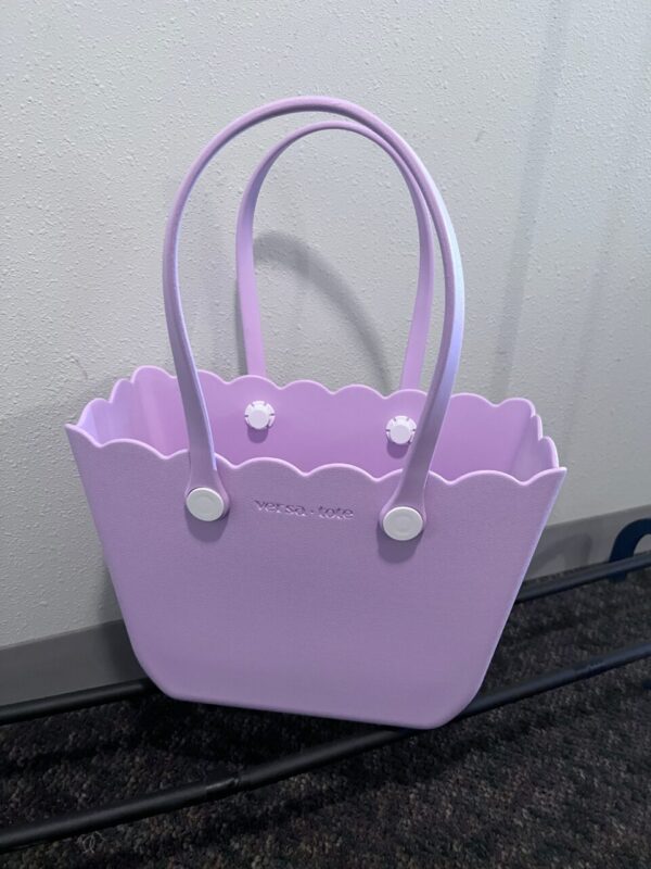 Scalloped Small Versa Tote