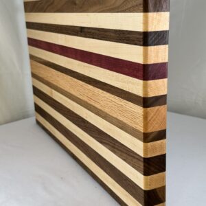 Cutting Board – Walnut, Maple, Oak, Sycamore, Purple Heart