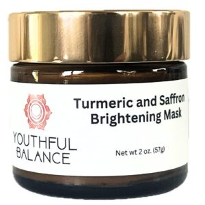 Turmeric and Saffron Brightening Mask 2 oz.