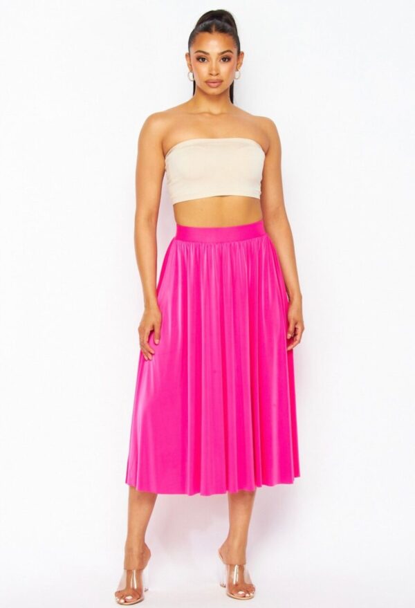 Love Is Alive Skirt – Fuchsia