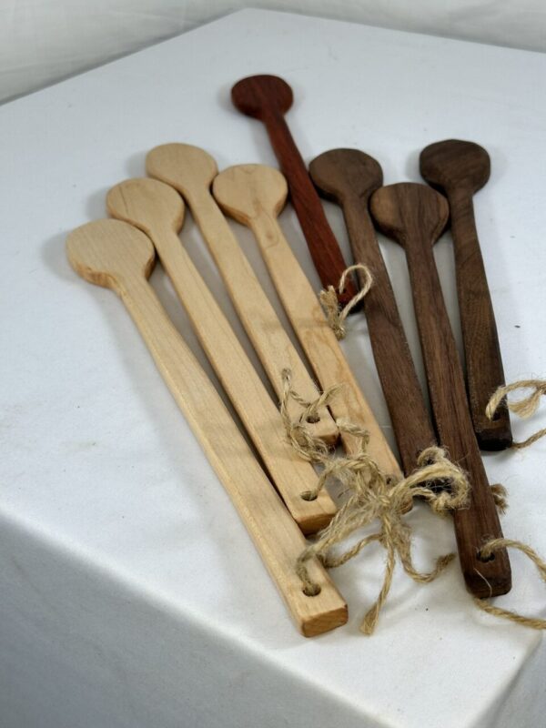 Wood Stirring Spoons
