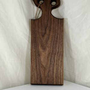 Walnut Charcuterie Board with Two Holed Handle