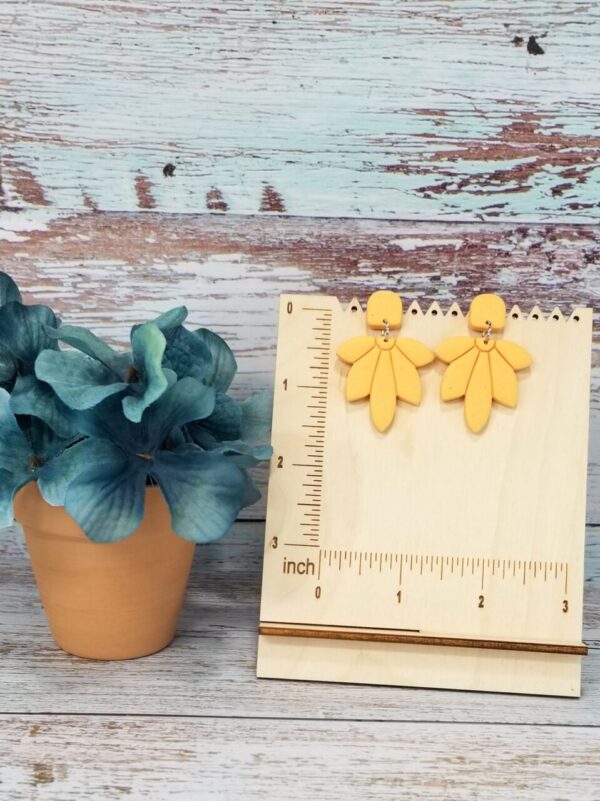 Fancy Floral Collection Clay Earrings