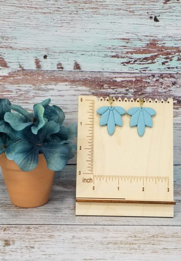 Fancy Floral Collection Clay Earrings