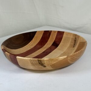 12″ Laminated Hardwood Bowl