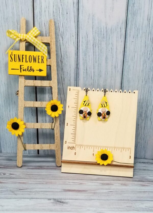 Bumble Bee Collection Clay Earrings