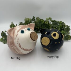 Large Piggy Bank Pottery by Emily Hiner