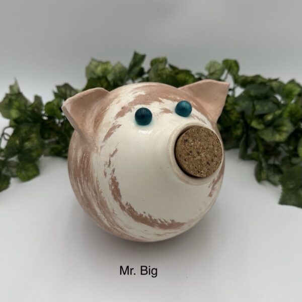 Large Piggy Bank Pottery by Emily Hiner