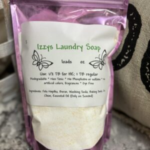Izzys Laundry Soap- Purification