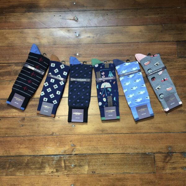 Johnston & Murphy Men’s Novelty Dress Socks