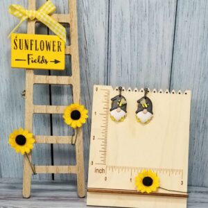 Bumble Bee Collection Clay Earrings