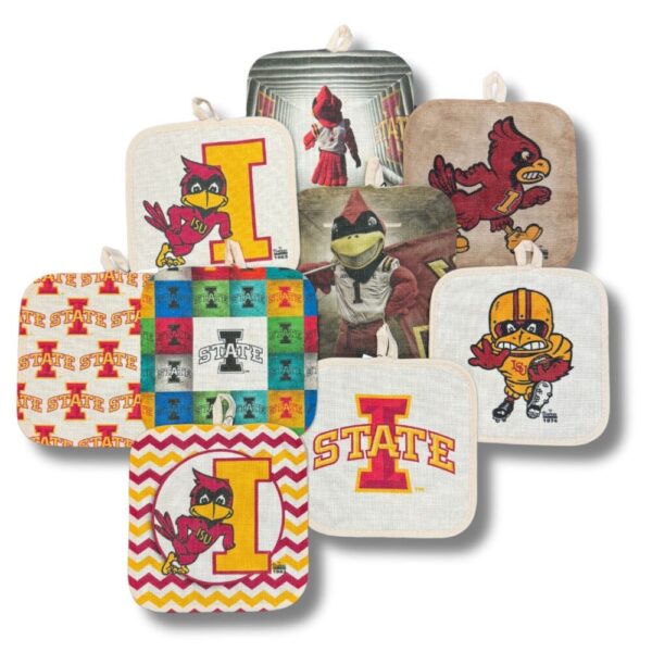 Iowa State University Pot Holder designs