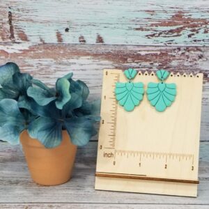 Fancy Floral Collection Clay Earrings