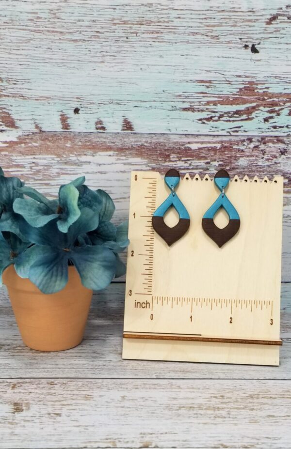 Two Tone Collection Clay Earrings