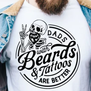 Beards & Tattoos Shirt | Dad Shirt