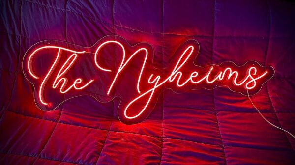 LED Neon Wedding Sign