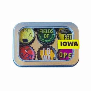 Iowa Magnets in a Tin