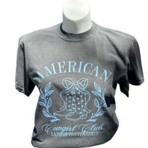 American Cowgirl Comfort Colors Graphic Tee