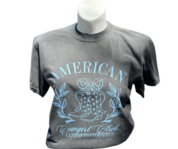 American Cowgirl Comfort Colors Graphic Tee