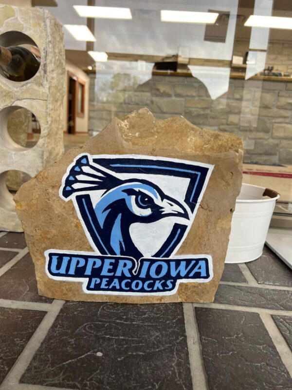 Upper Iowa University Engraved Stone