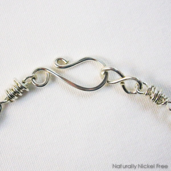 Argentium Sterling Silver Handmade Chain Bracelet