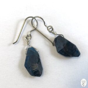 Brazilian Apatite Nickel-Free Silver Earrings