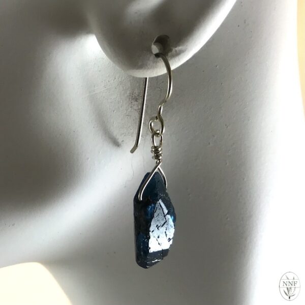 Brazilian Apatite Nickel-Free Silver Earrings