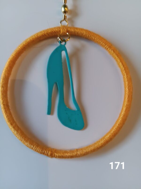 Turquoise shoe two