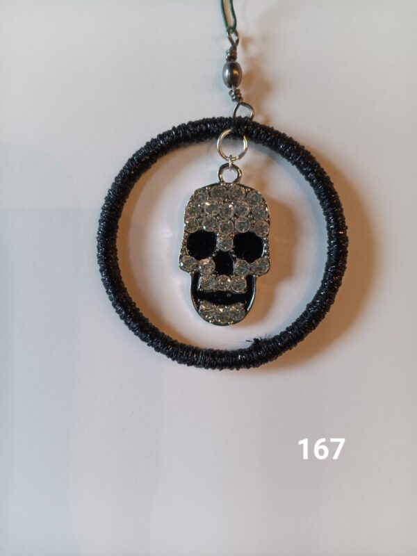 Rhinestone skull