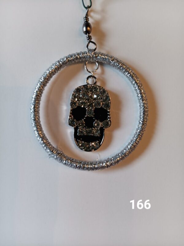 Rhinestone skull