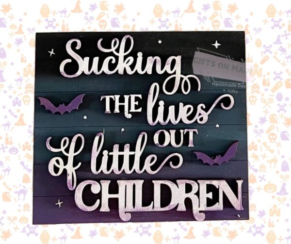 Halloween, Witch Sisters, Tiered Tray Decor, Sanderson’s, Signs, Shelf Sitters