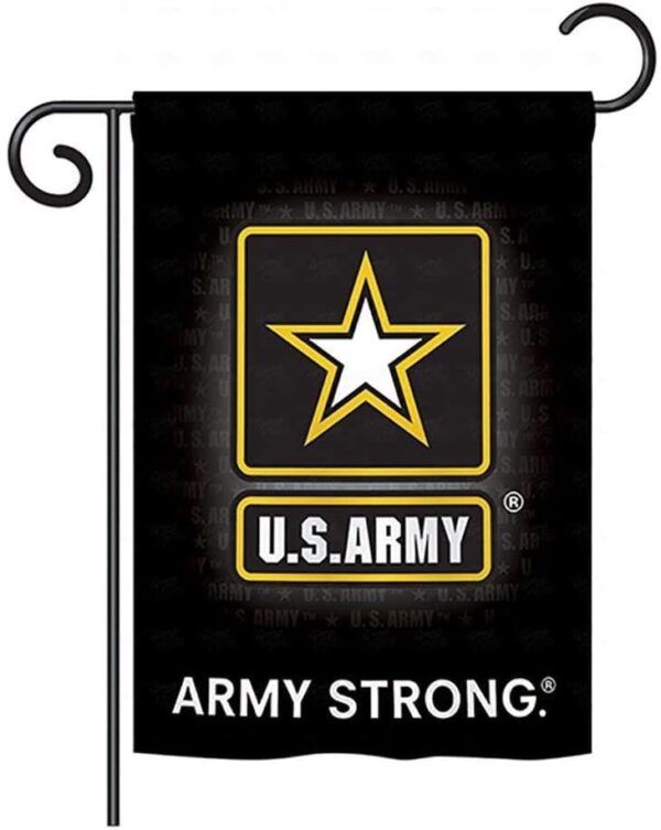 US Army Strong 2 Sided Military Garden Flag