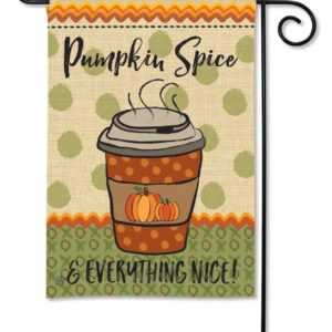 Pumpkin Spice Garden Flag Everything Nice