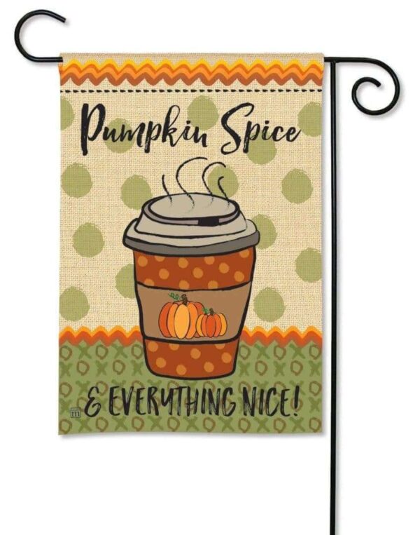 Pumpkin Spice Garden Flag Everything Nice