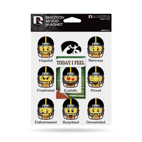 Iowa Hawkeyes Emotion Mood Magnets